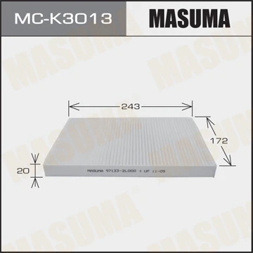 MC-K3013 MASUMA Фильтр, воздух во внутренном пространстве (фото 2)