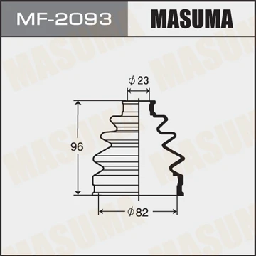 MF-2093 MASUMA Комплект пыльника, приводной вал (фото 2)