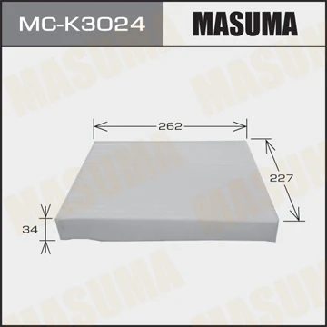 MC-K3024 MASUMA Фильтр, воздух во внутренном пространстве (фото 2)