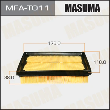 MFA-T011 MASUMA Воздушный фильтр (фото 2)