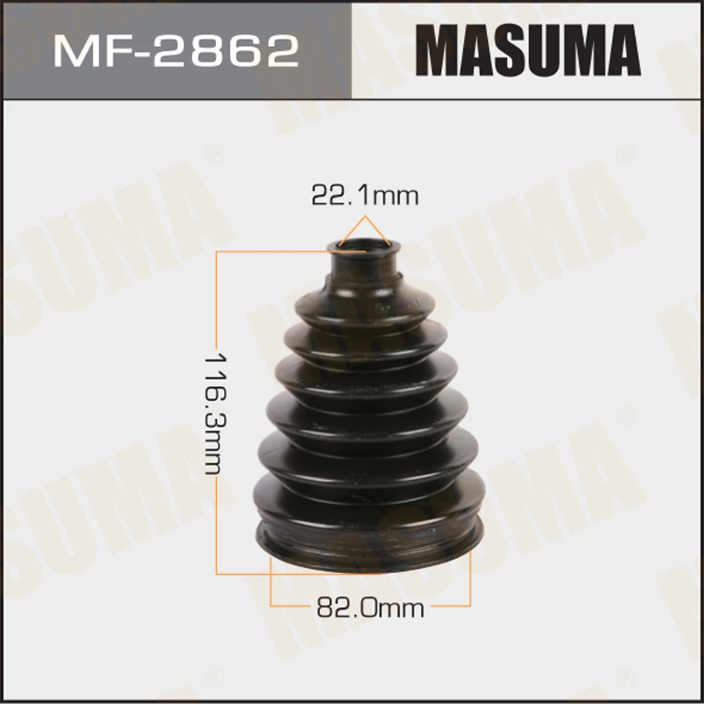 MF-2862 MASUMA Комплект пыльника, приводной вал (фото 2)