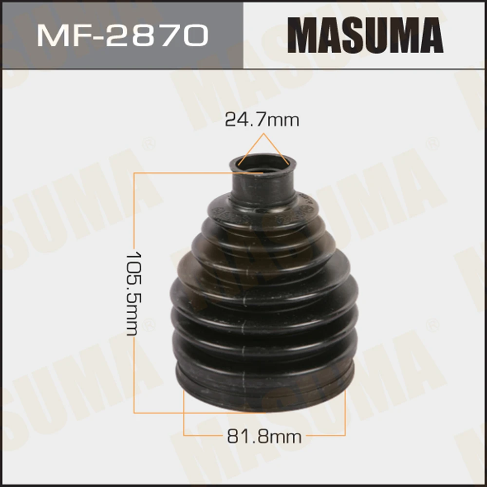 MF-2870 MASUMA Комплект пыльника, приводной вал (фото 2)
