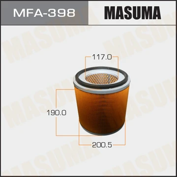 MFA-398 MASUMA Воздушный фильтр (фото 2)