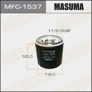 MFC-1537 MASUMA Масляный фильтр (фото 2)