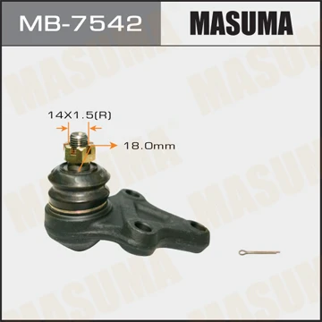 MB-7542 MASUMA Шарнир независимой подвески / поворотного рычага (фото 2)