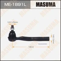 ME-1891L MASUMA Наконечник поперечной рулевой тяги (фото 2)