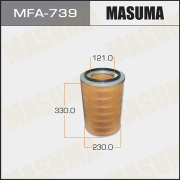 MFA-739 MASUMA Воздушный фильтр (фото 2)