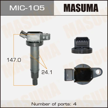 MIC-105 MASUMA Катушка зажигания (фото 2)