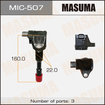 MIC-507 MASUMA Катушка зажигания (фото 2)
