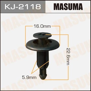 KJ-2118 MASUMA Зажим, молдинг / защитная накладка (фото 2)