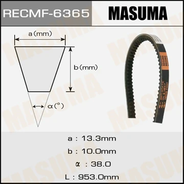 6365 MASUMA Поликлиновой ремень (фото 2)