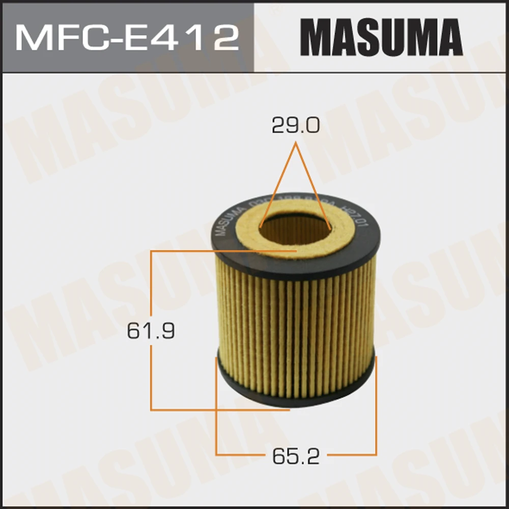 MFC-E412 MASUMA Масляный фильтр (фото 2)