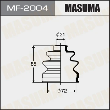 MF-2004 MASUMA Комплект пыльника, приводной вал (фото 2)
