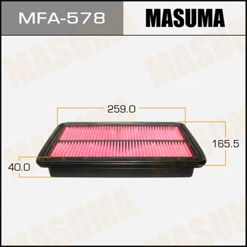 MFA-578 MASUMA Воздушный фильтр (фото 2)
