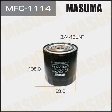MFC-1114 MASUMA Масляный фильтр (фото 2)