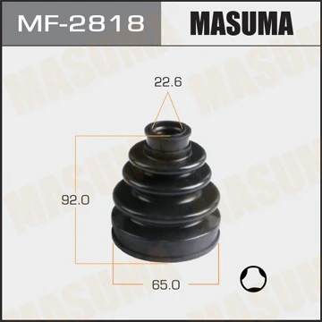 MF-2818 MASUMA Комплект пыльника, приводной вал (фото 2)