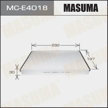 MC-E4018 MASUMA Фильтр, воздух во внутренном пространстве (фото 2)