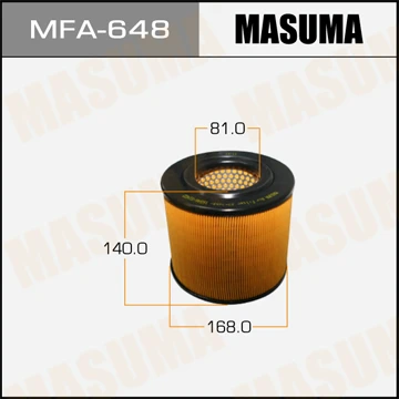 MFA-648 MASUMA Воздушный фильтр (фото 2)