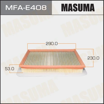 MFA-E408 MASUMA Воздушный фильтр (фото 2)