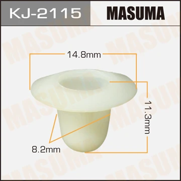 KJ-2115 MASUMA Зажим, молдинг / защитная накладка (фото 2)