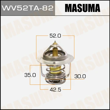 WV52TA-82 MASUMA Термостат, охлаждающая жидкость (фото 2)