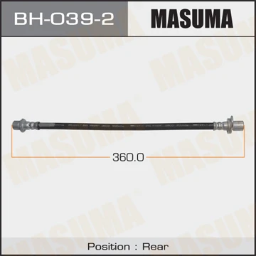 BH-039-2 MASUMA Тормозной шланг (фото 2)