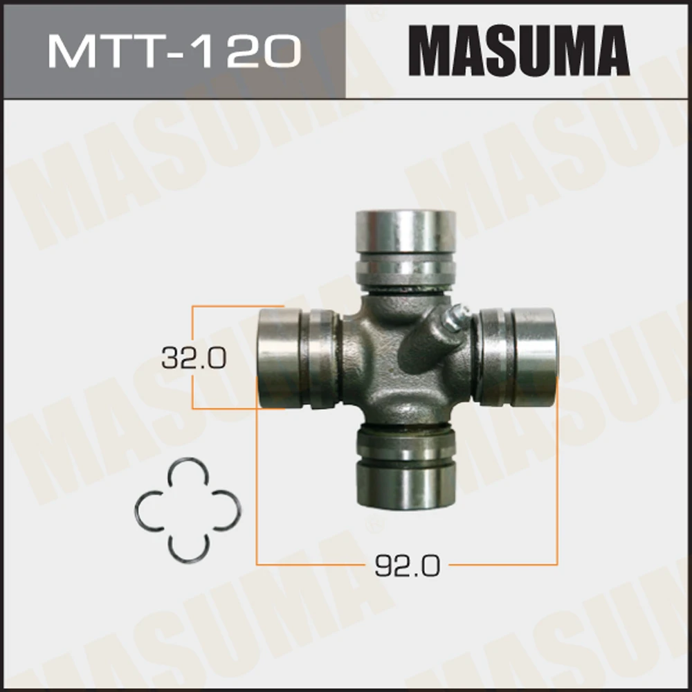 MTT-120 MASUMA Шарнир, продольный вал (фото 2)
