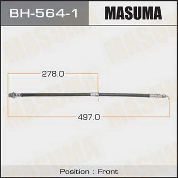 BH-564-1 MASUMA Тормозной шланг (фото 2)