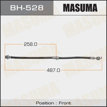 BH-528 MASUMA Тормозной шланг (фото 2)