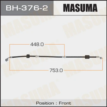 BH-376-2 MASUMA Тормозной шланг (фото 2)