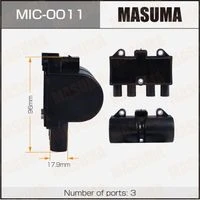 MIC0011 MASUMA Катушка зажигания masuma, chevrolet aveo (t200), lacetti / lmu, l84 (фото 1)