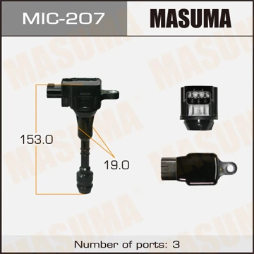 MIC-207 MASUMA Катушка зажигания (фото 2)