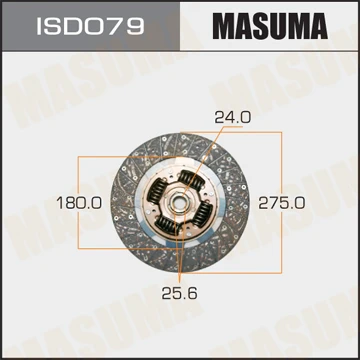 ISD079 MASUMA Диск сцепления (фото 2)