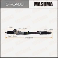 SRE400 MASUMA Рейка рулевая masuma, audi a4, s4 03- lhd (левый руль) (фото 1)