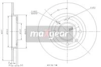 19-0769 MAXGEAR Тормозной диск (фото 3)