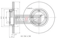 19-0702 MAXGEAR Тормозной диск (фото 3)