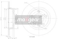 19-0776 MAXGEAR Тормозной диск (фото 3)