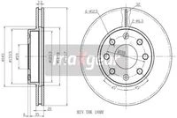 19-1258 MAXGEAR Тормозной диск (фото 3)