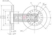 19-0743 MAXGEAR Тормозной диск (фото 2)