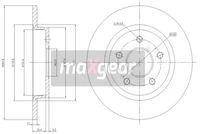 19-1226 MAXGEAR Тормозной диск (фото 2)