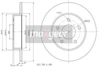 19-0955 MAXGEAR Тормозной диск (фото 3)