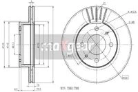 19-0934 MAXGEAR Тормозной диск (фото 3)