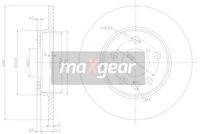 19-0789 MAXGEAR Тормозной диск (фото 3)