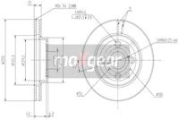 19-0777 MAXGEAR Тормозной диск (фото 3)