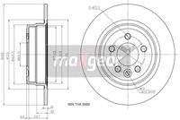 19-1190 MAXGEAR Тормозной диск (фото 3)