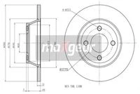 19-0782 MAXGEAR Тормозной диск (фото 3)