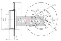 19-0688 MAXGEAR Тормозной диск (фото 3)