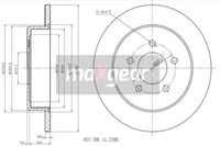 19-0912 MAXGEAR Тормозной диск (фото 3)