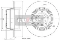 19-1204 MAXGEAR Тормозной диск (фото 3)