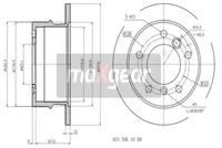 19-0793 MAXGEAR Тормозной диск (фото 3)